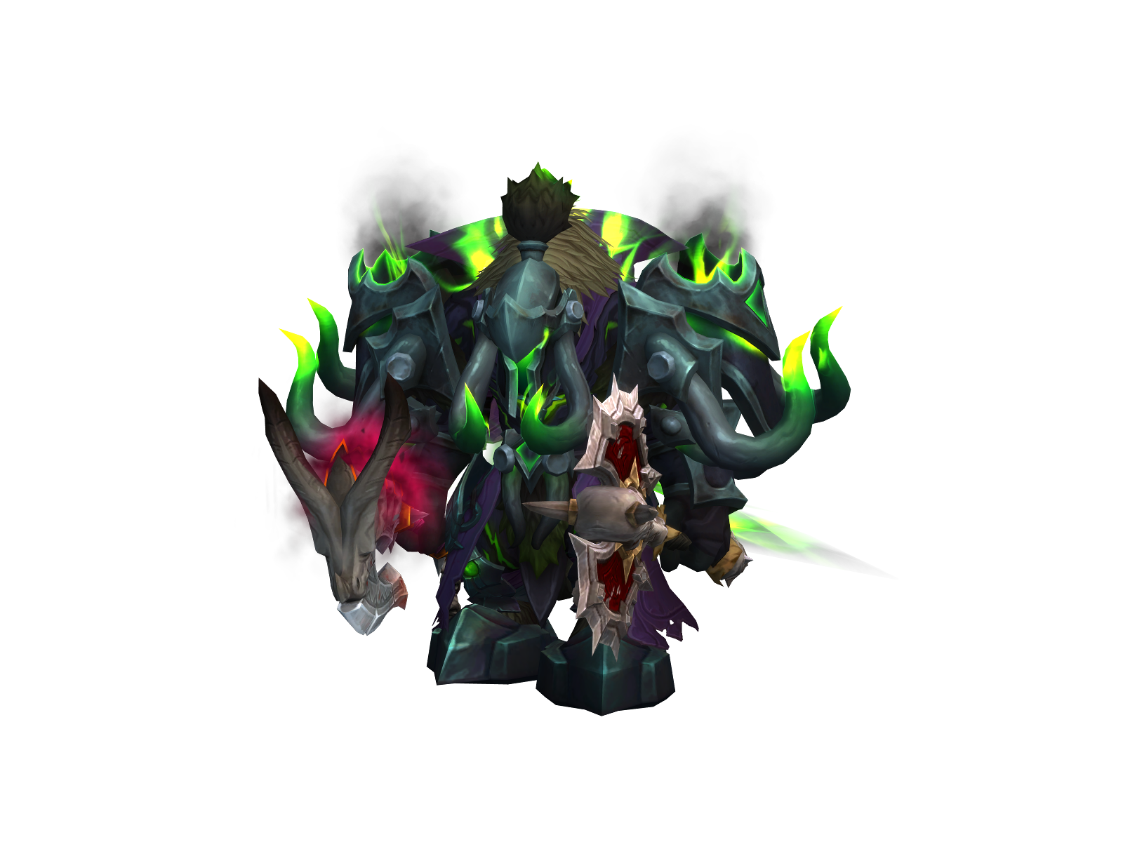 Ukobash 3D character render