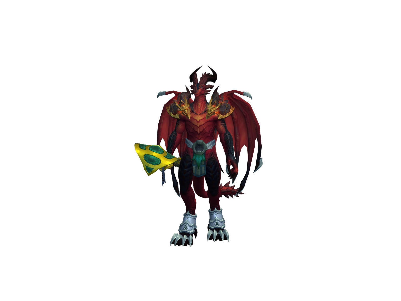 Dragonjerry 3D character render