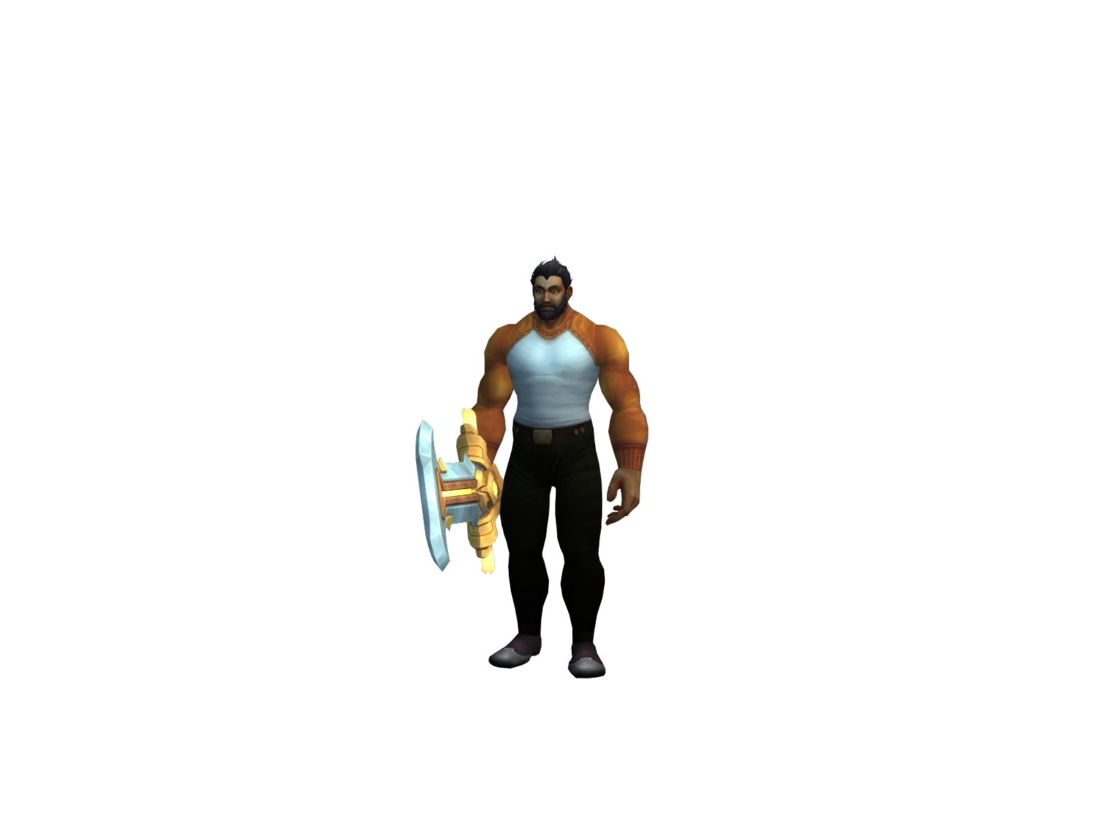 Zakarum 3D character render