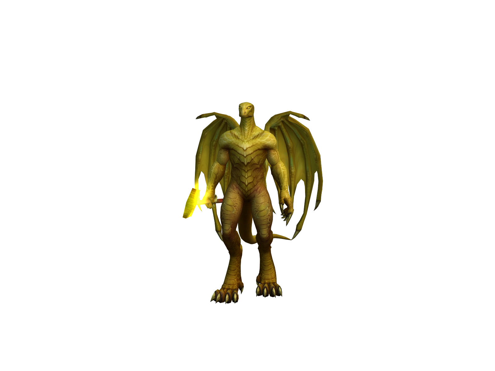 Fwyrm 3D character render
