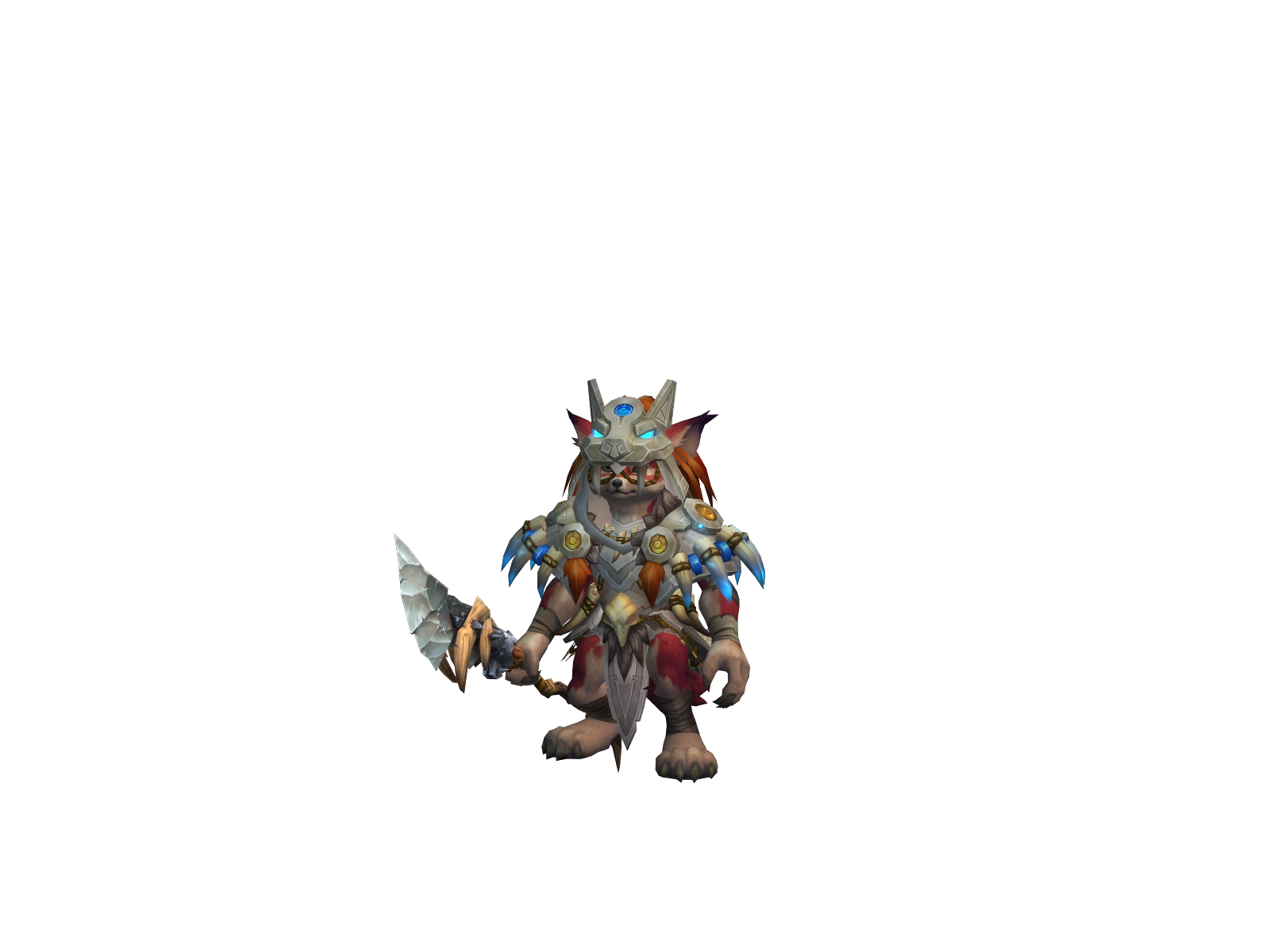 Mankey 3D character render