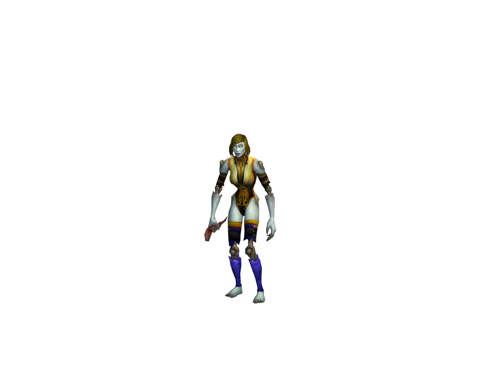 Jaquellin 3D character render