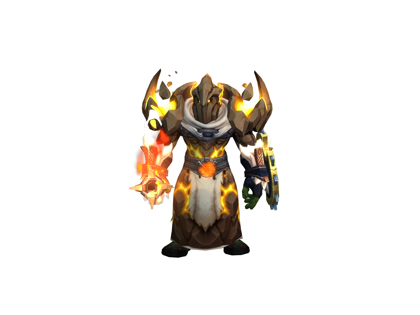 Dysdain 3D character render