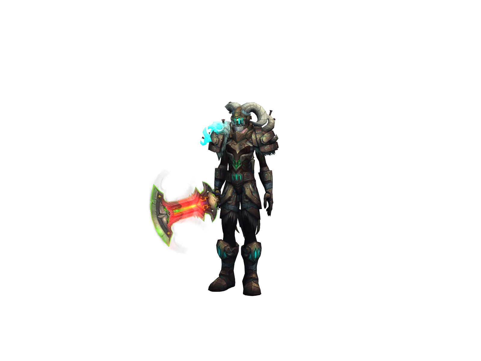 Renthrash 3D character render