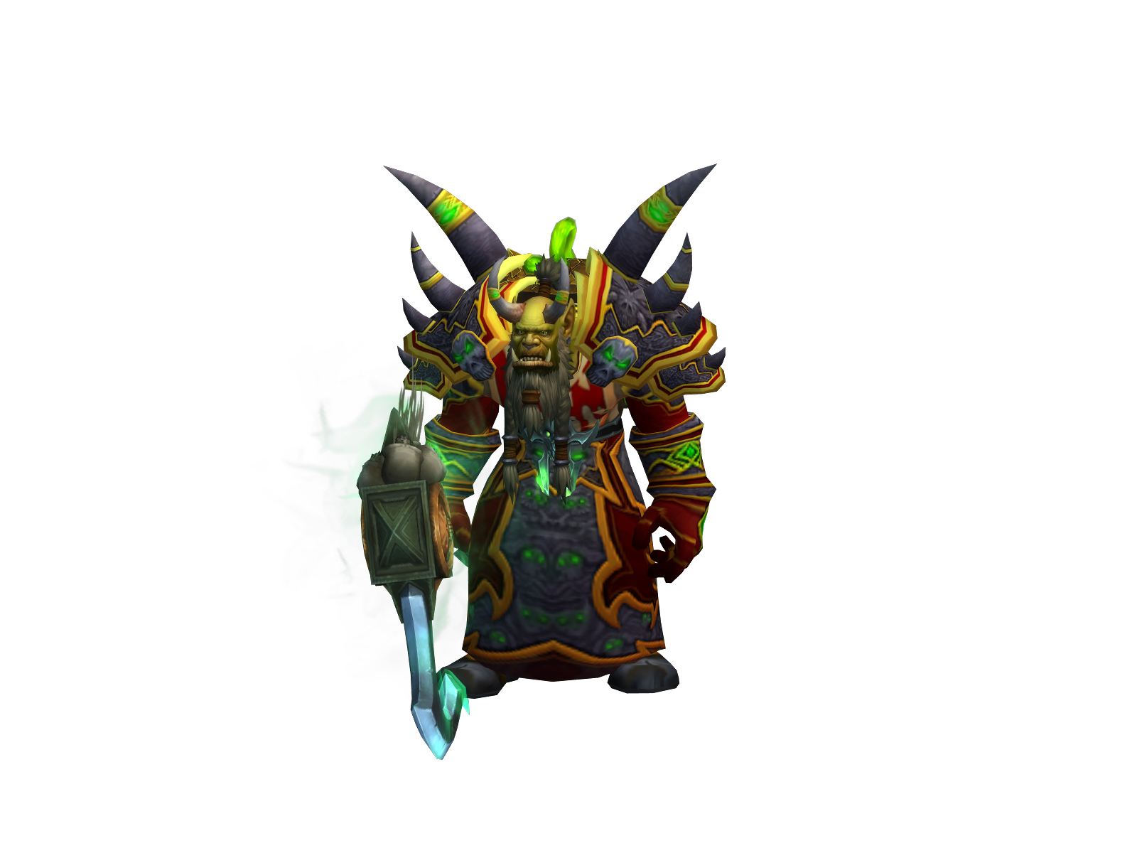 Greenruntz 3D character render