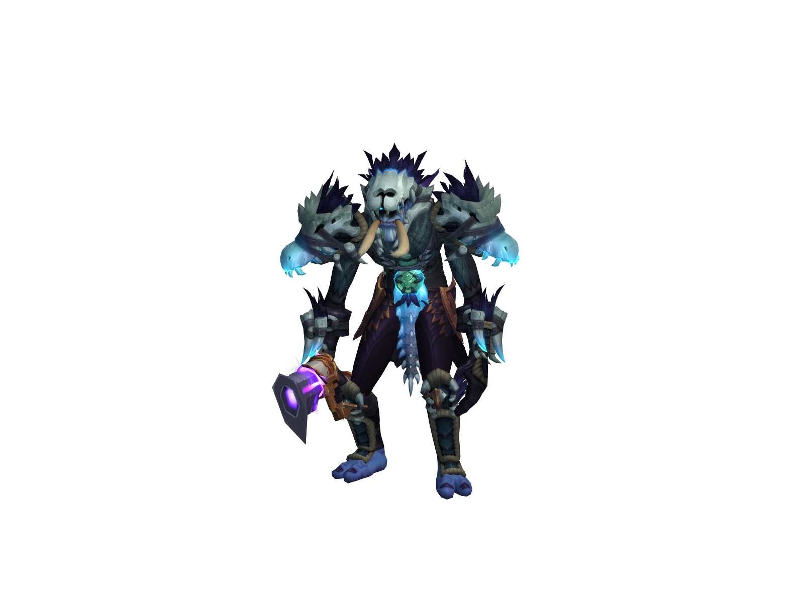 Steevnash 3D character render