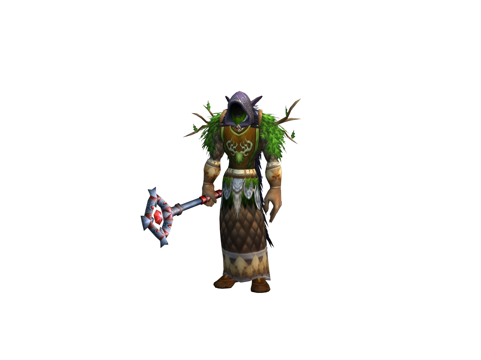 Elyrion 3D character render