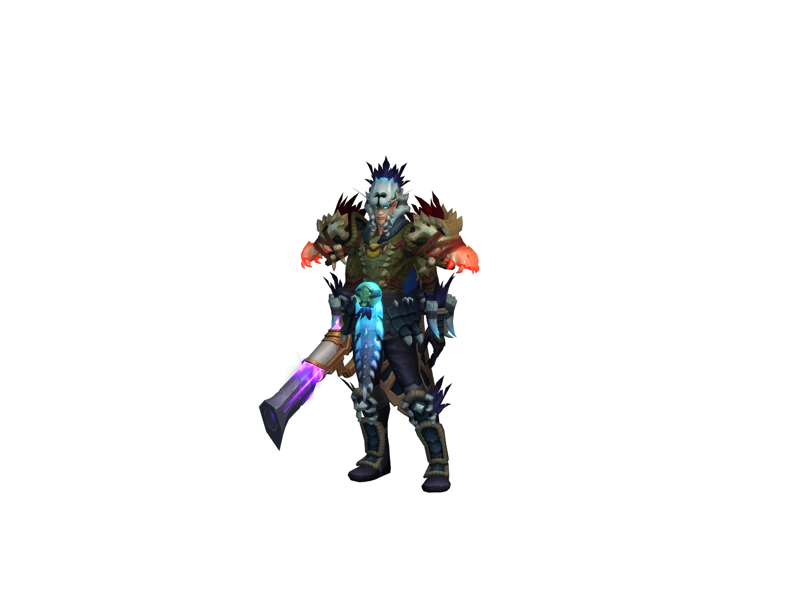 Ranastin 3D character render