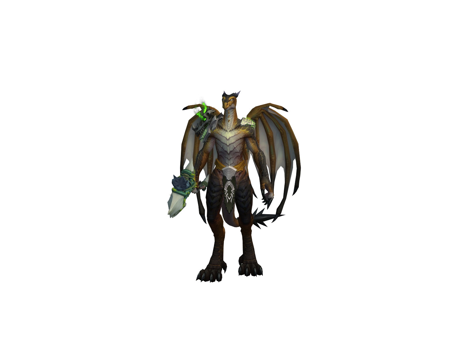 Itslizardman 3D character render