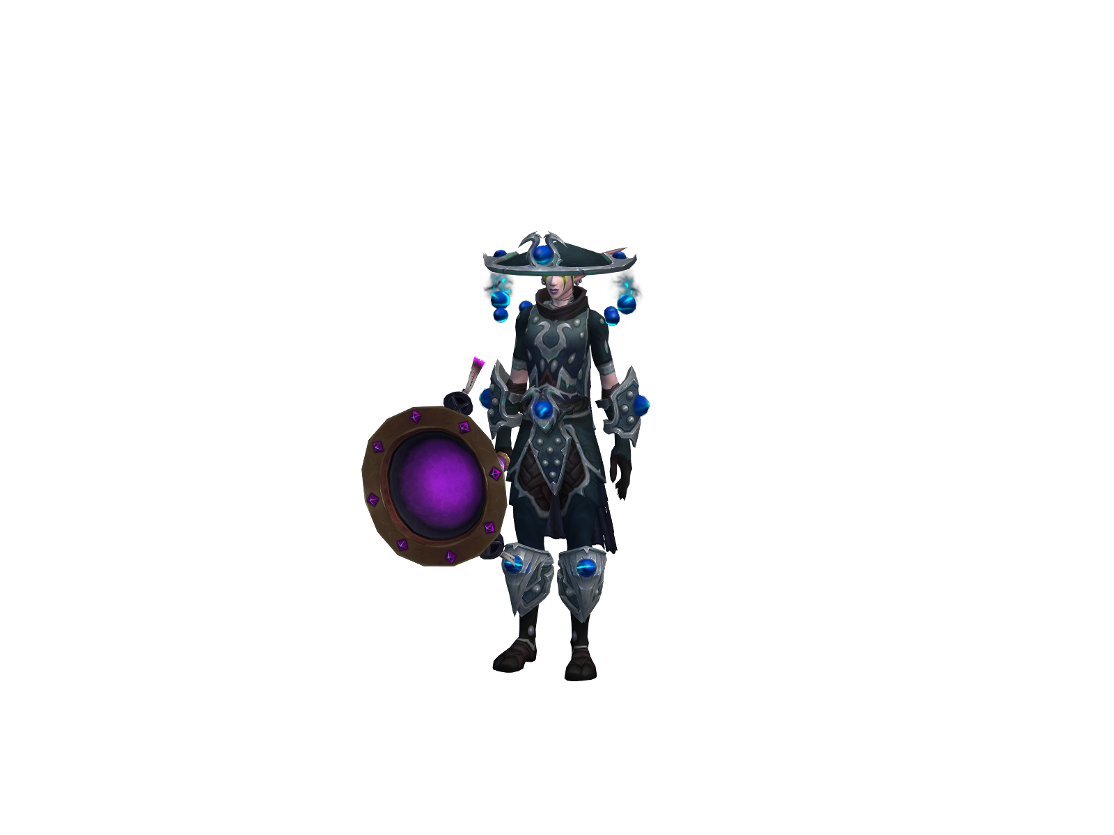 Mistwálk 3D character render
