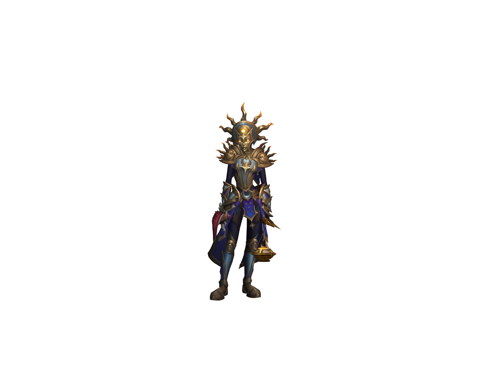 Kazzbalast 3D character render