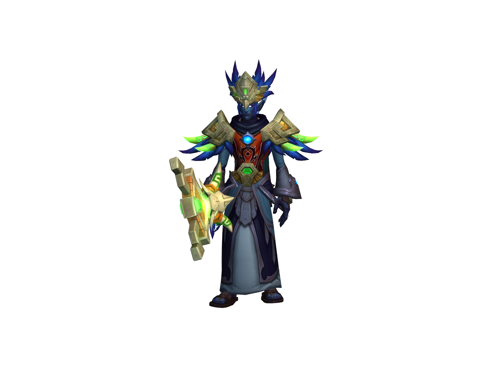 Nyteborne 3D character render