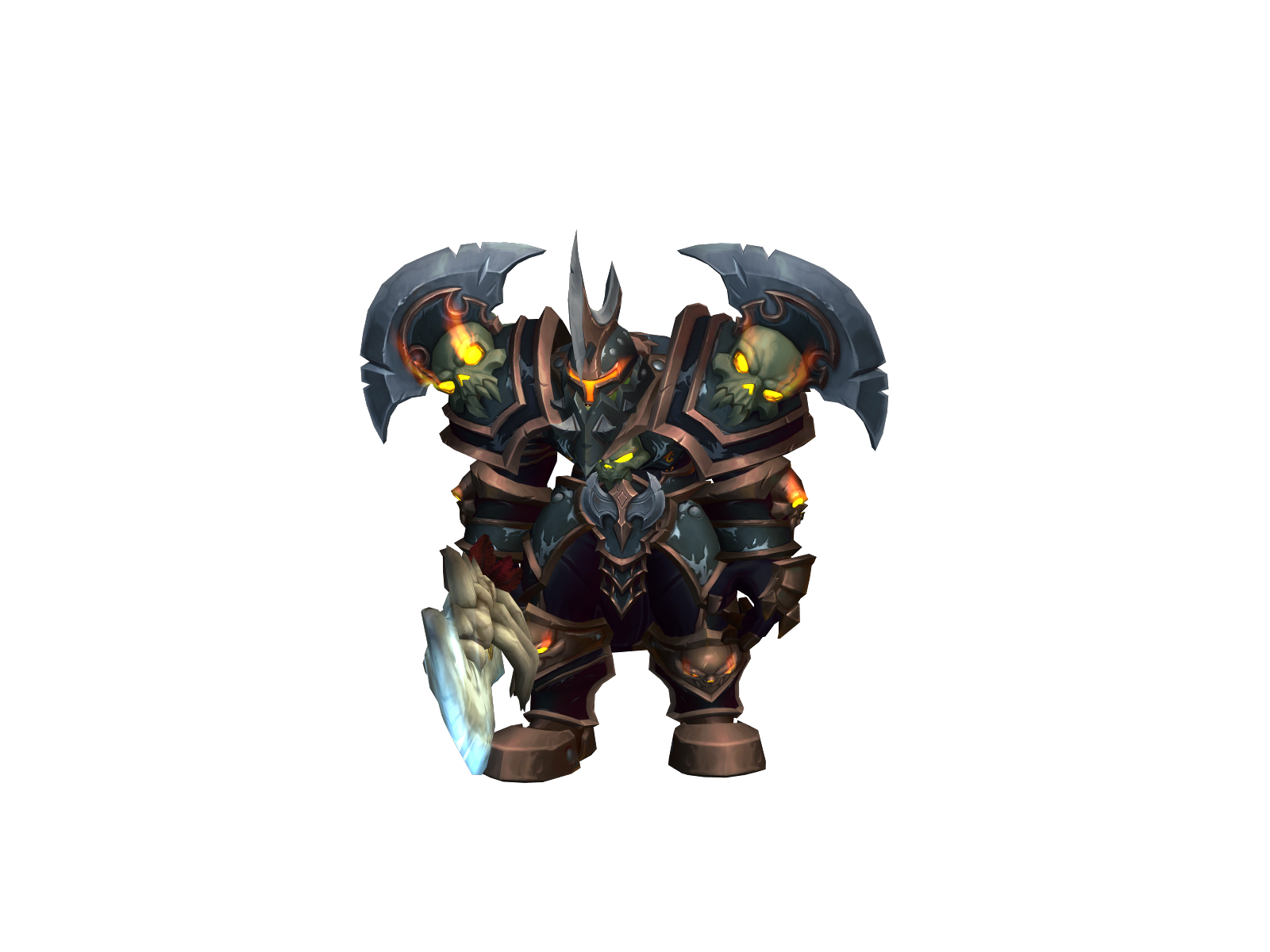 Moxired 3D character render