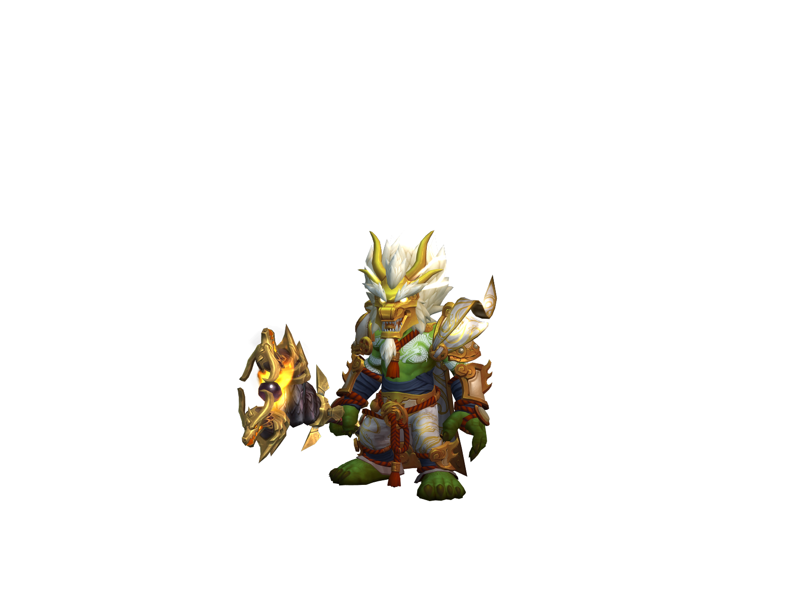 Greky 3D character render