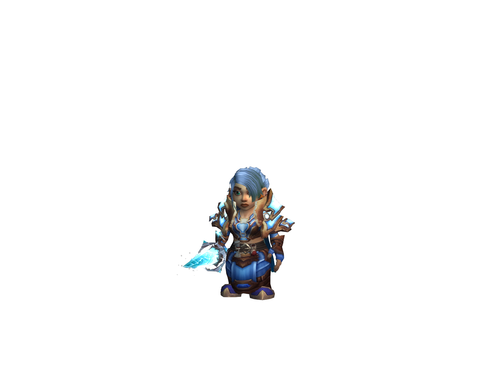 Pèachy 3D character render