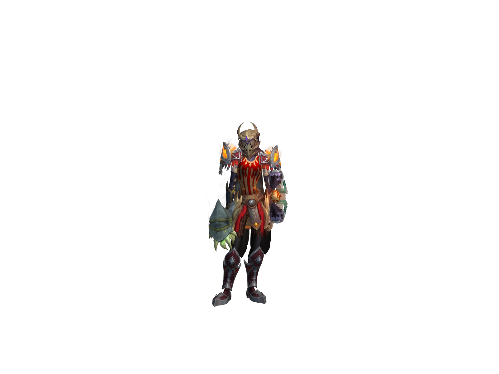 Dephinaa 3D character render