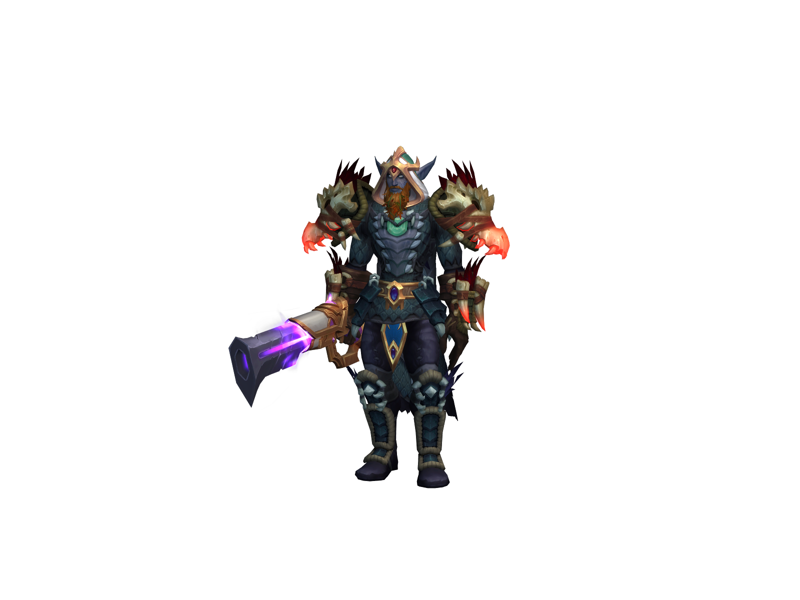 Ohlongjonson 3D character render