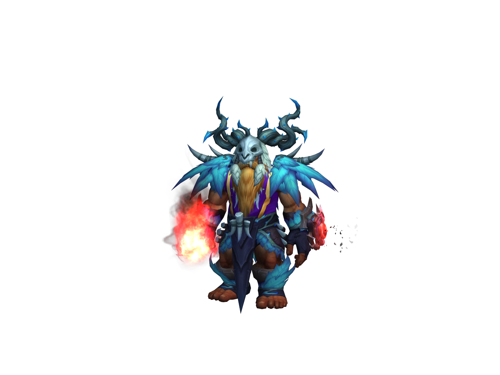 Tidekren 3D character render
