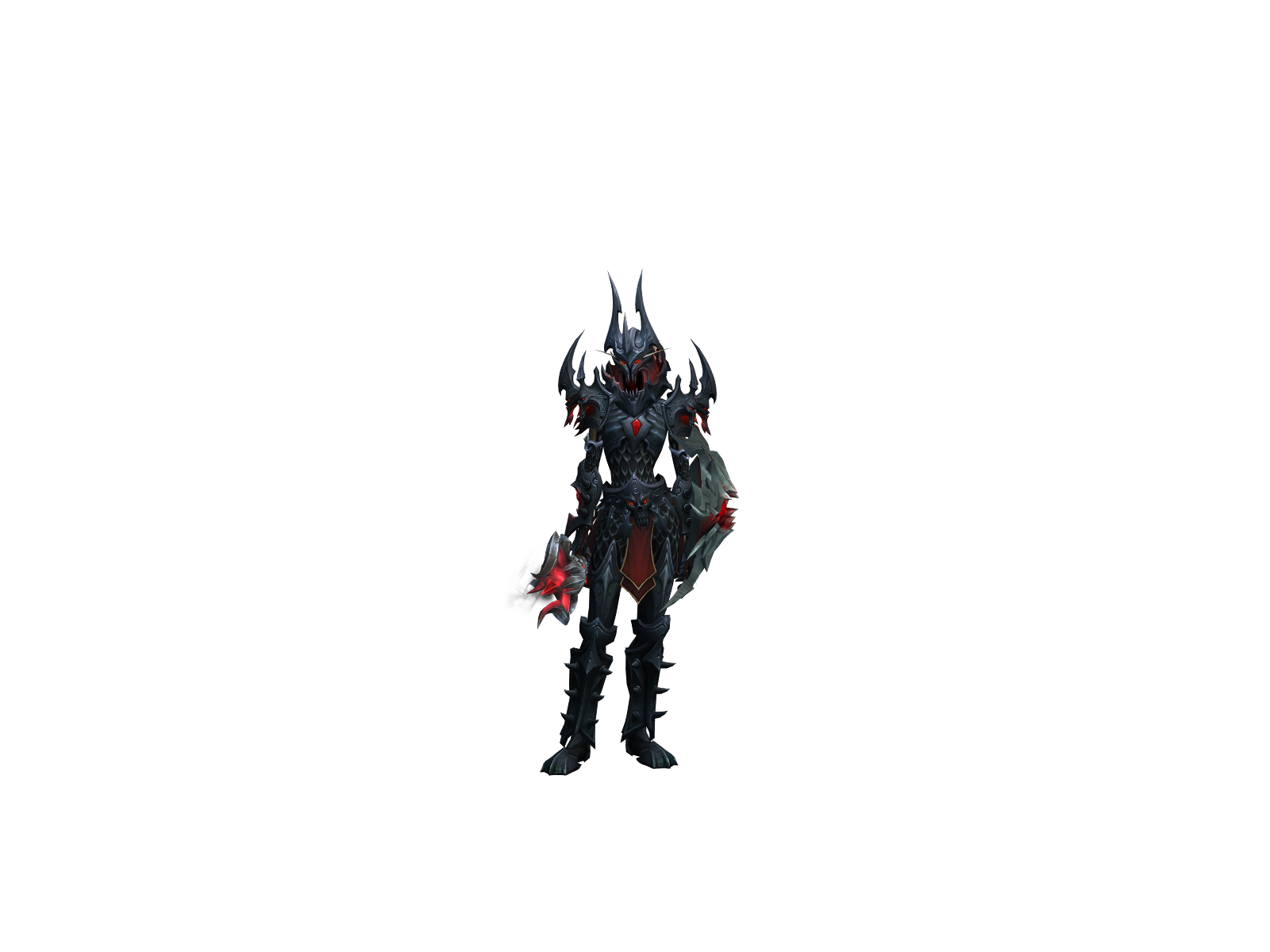 Valk 3D character render