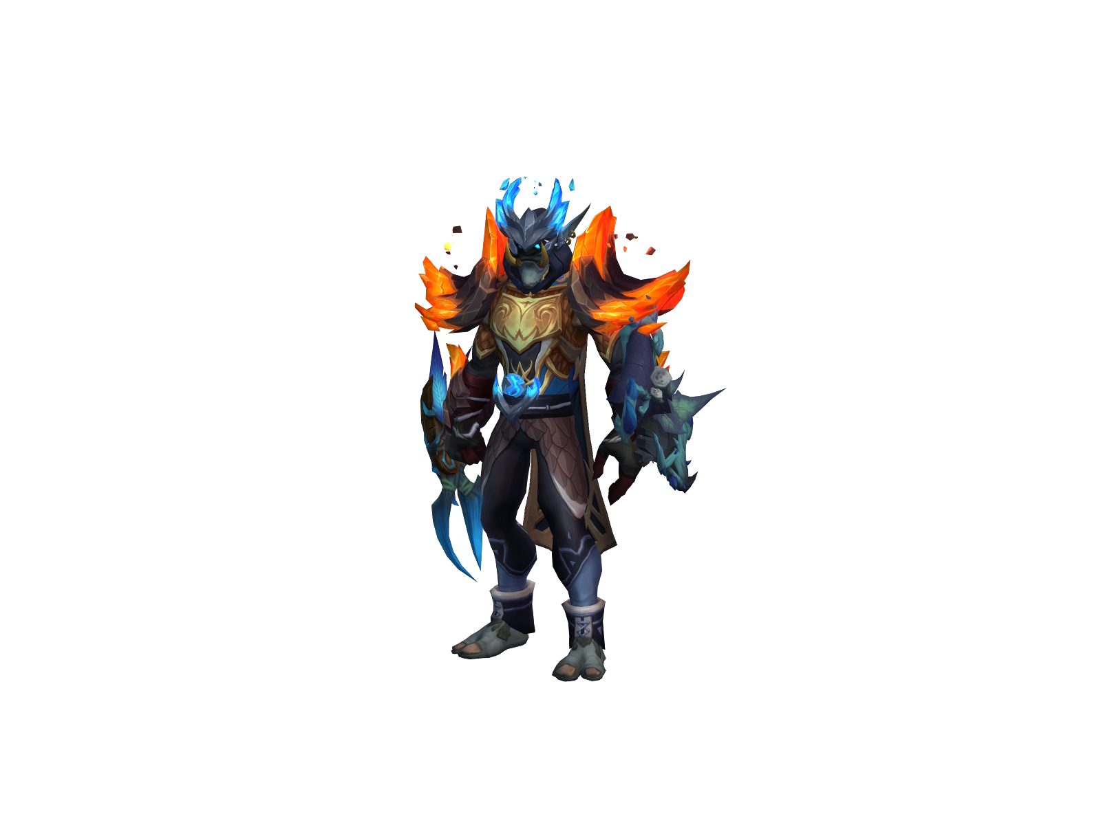 Mashaman 3D character render