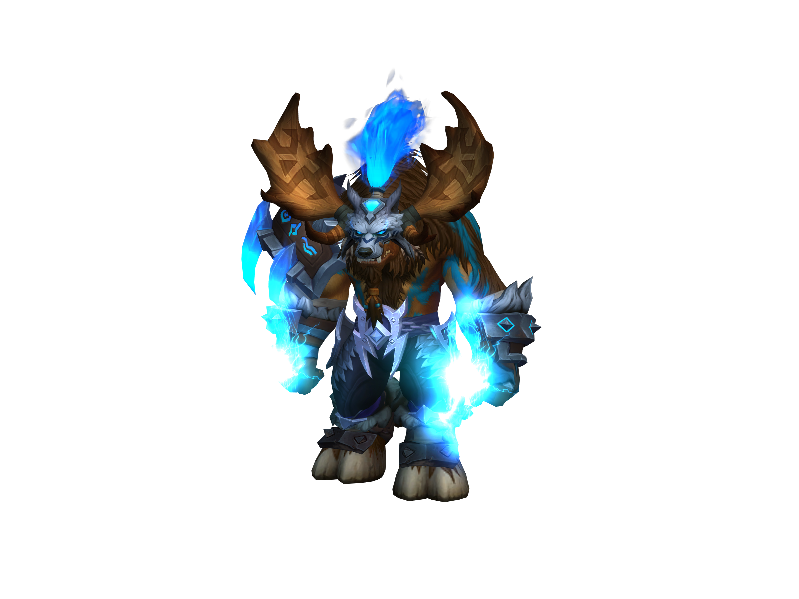 Fuzzywafflez 3D character render