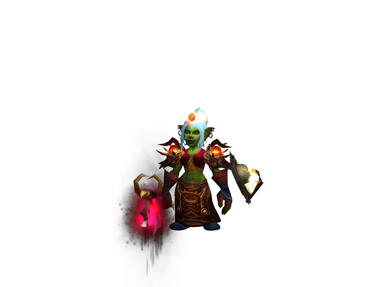 Wheresmolly 3D character render