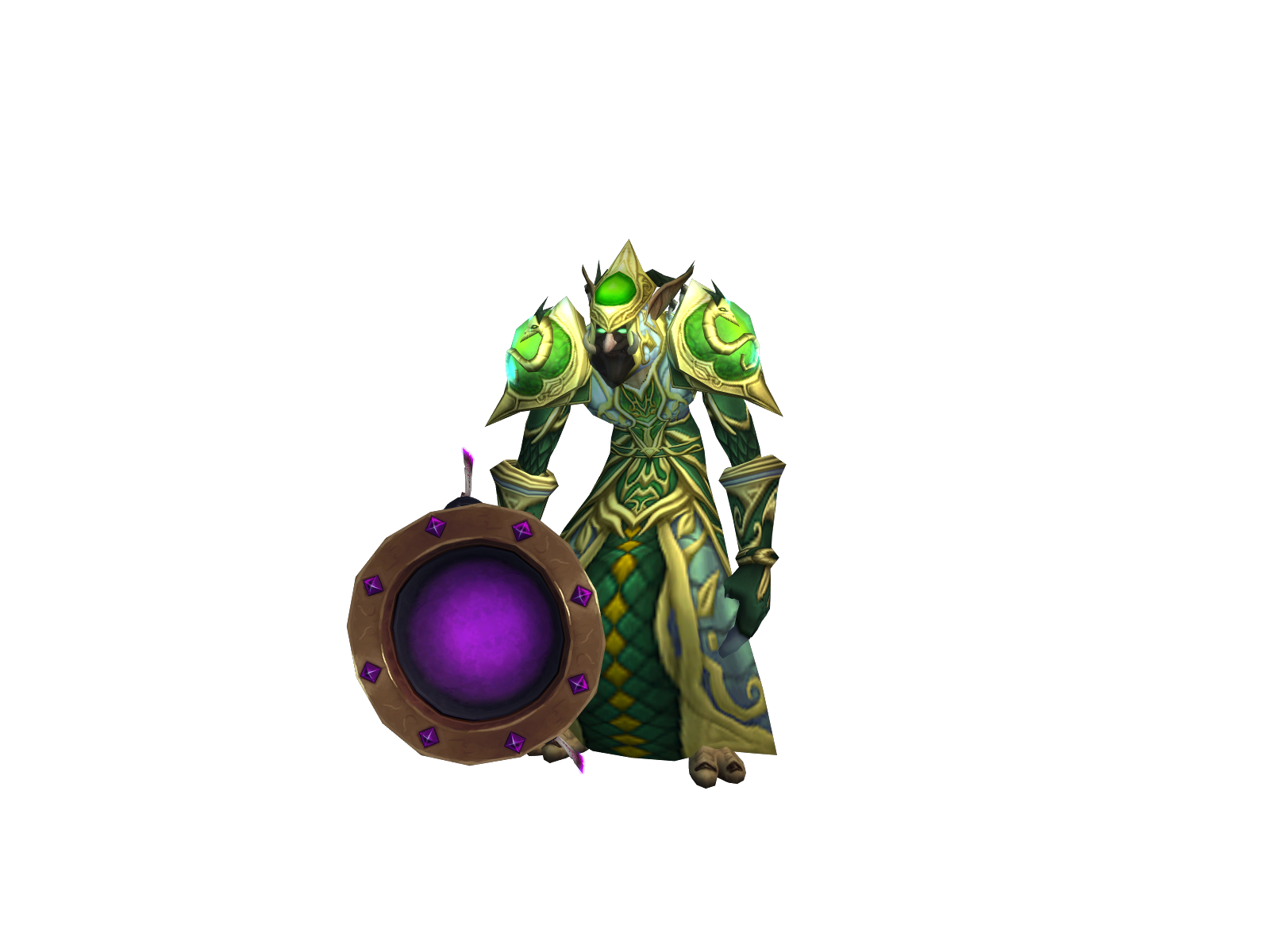 Dourn 3D character render