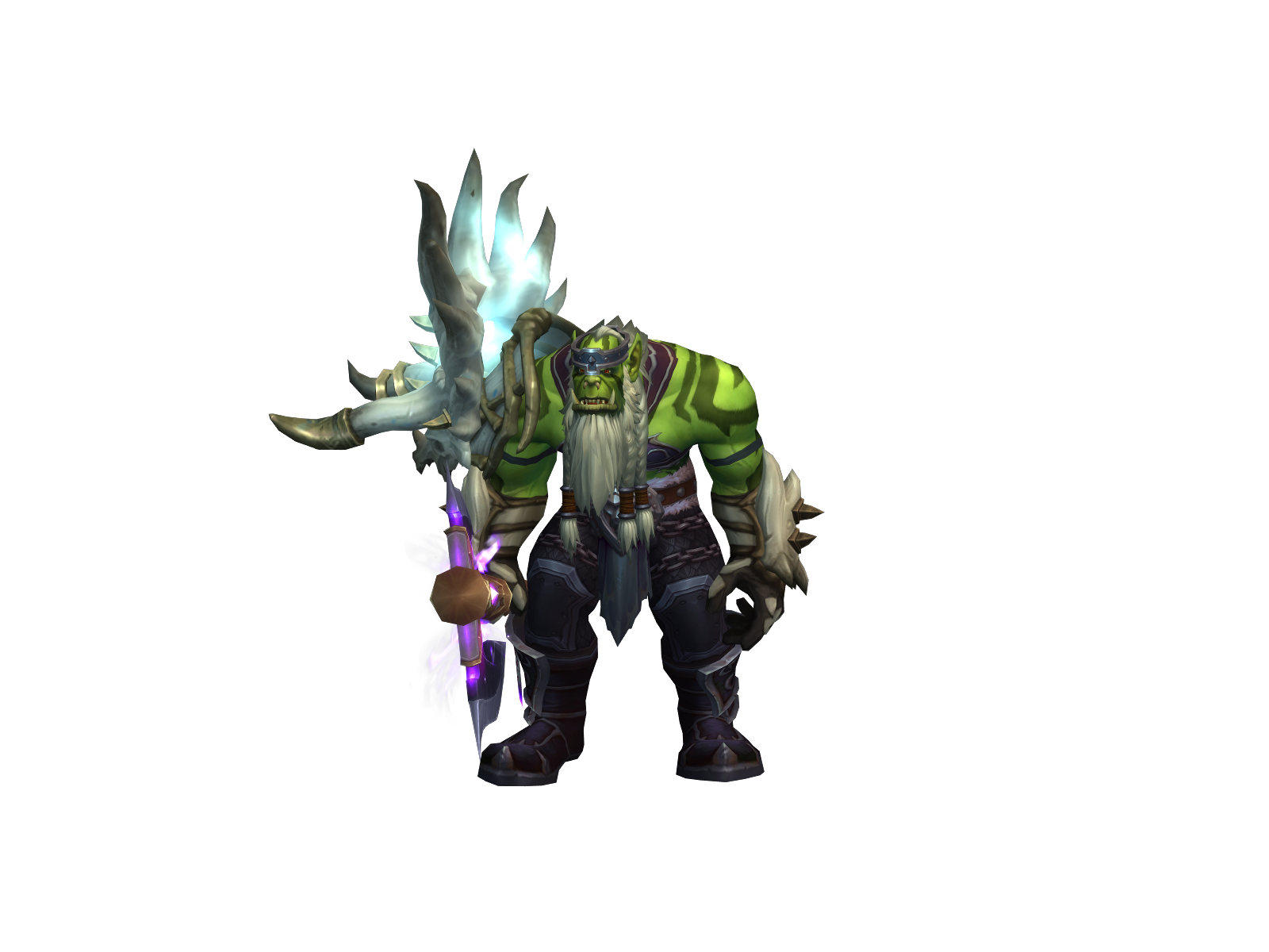 Choppedchud 3D character render