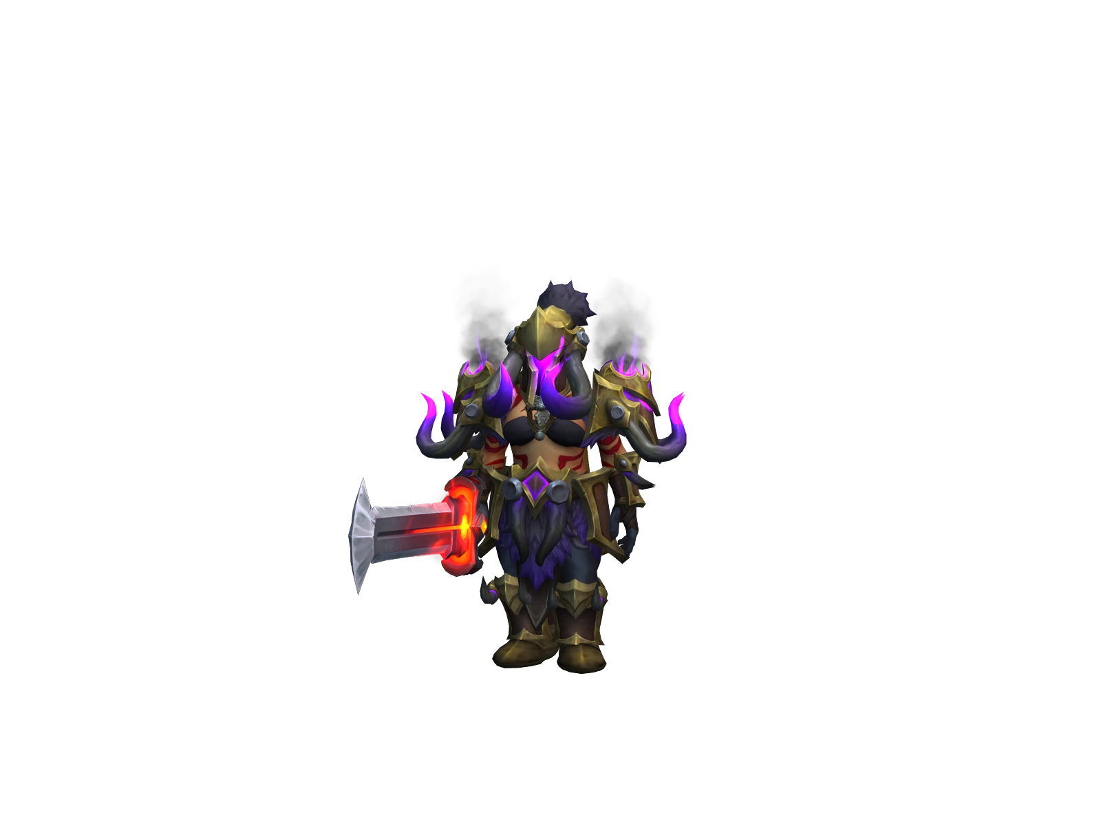 Greevis 3D character render