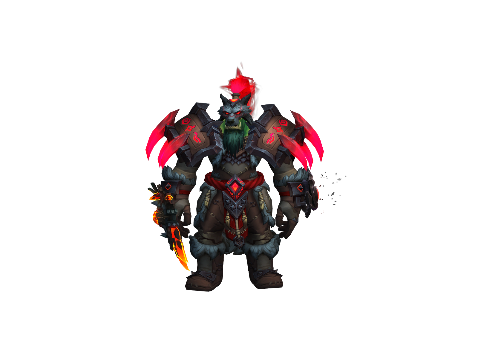 Dugo 3D character render