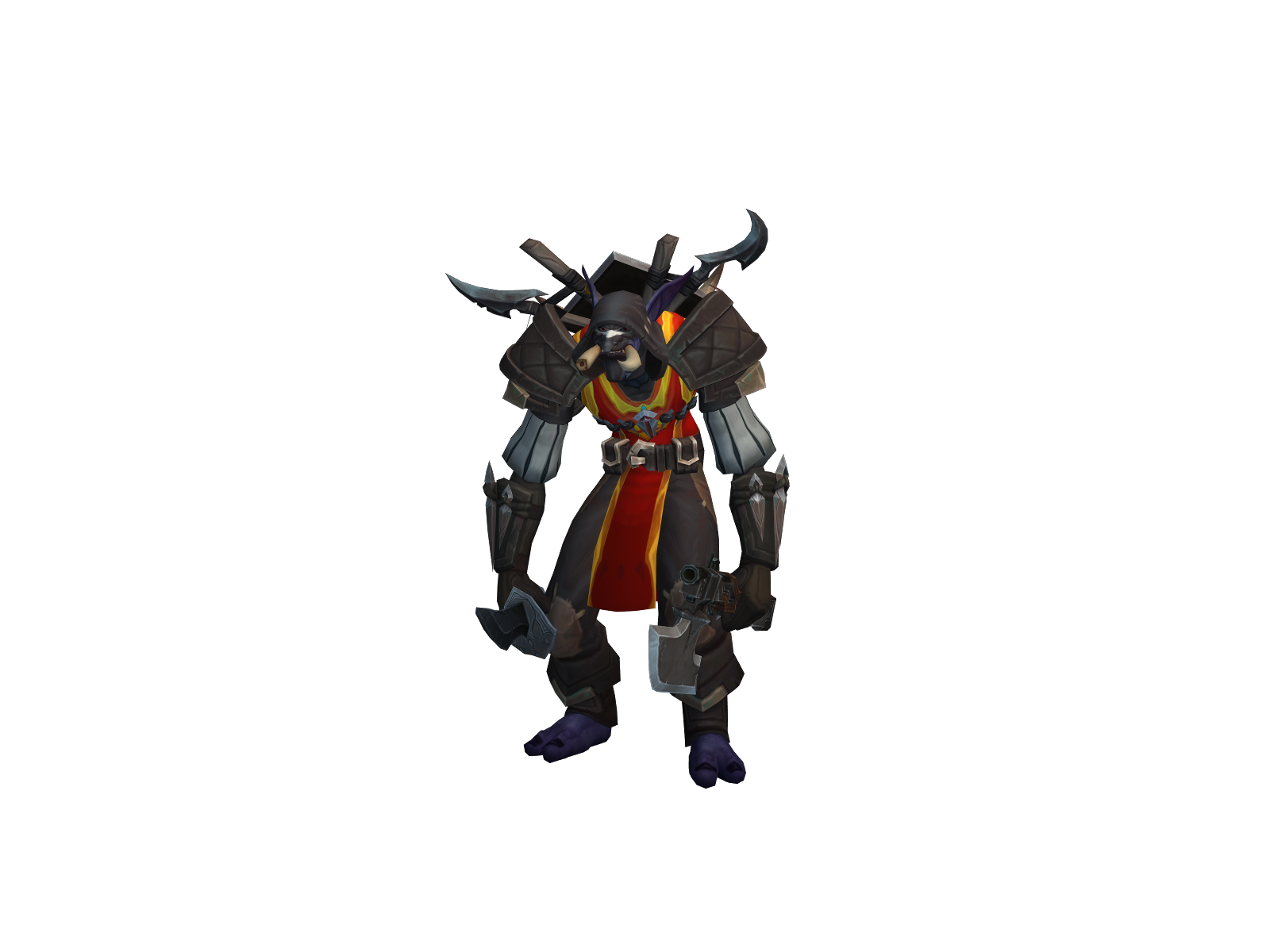 Zaooga 3D character render