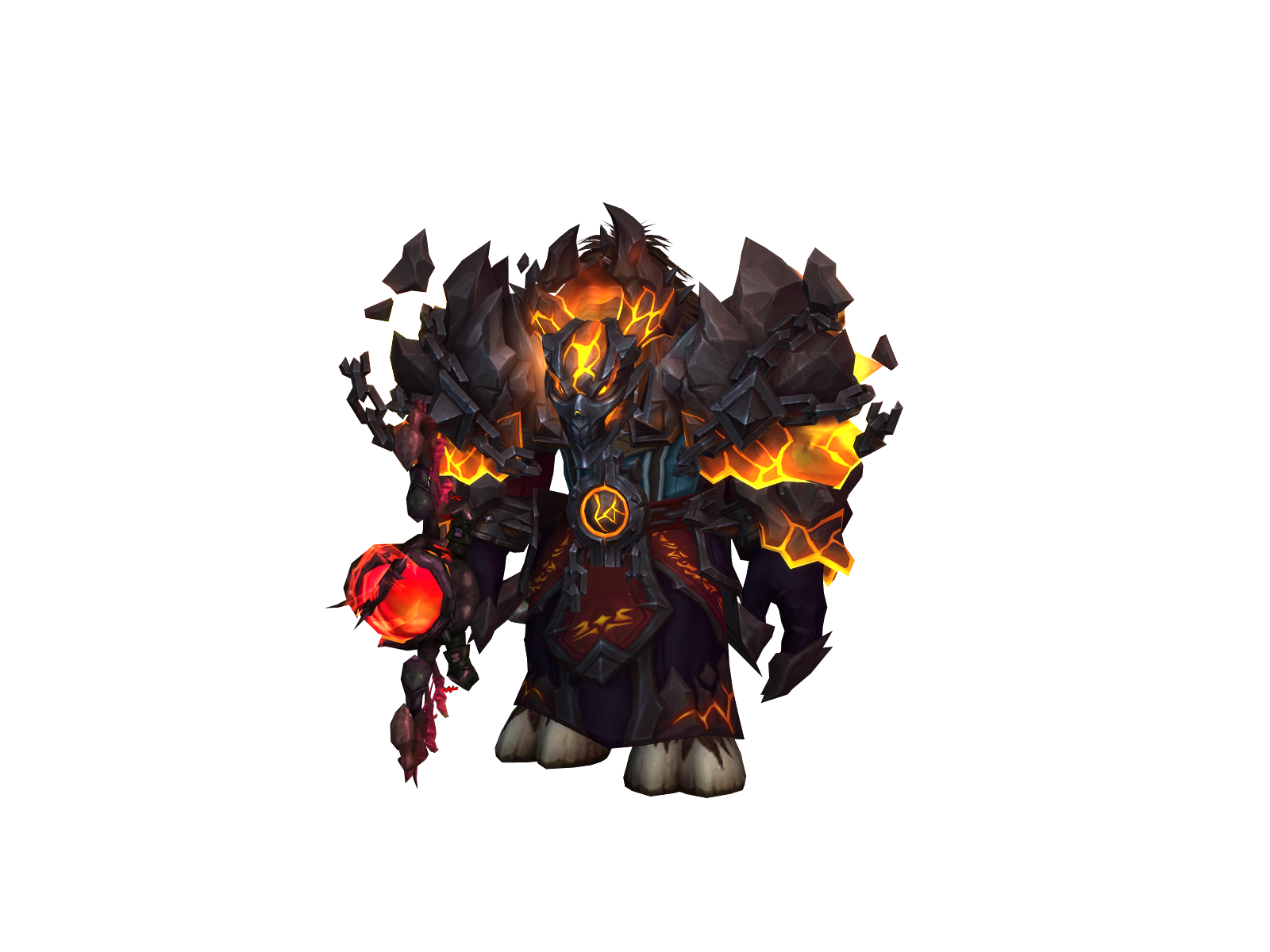 Soulfired 3D character render