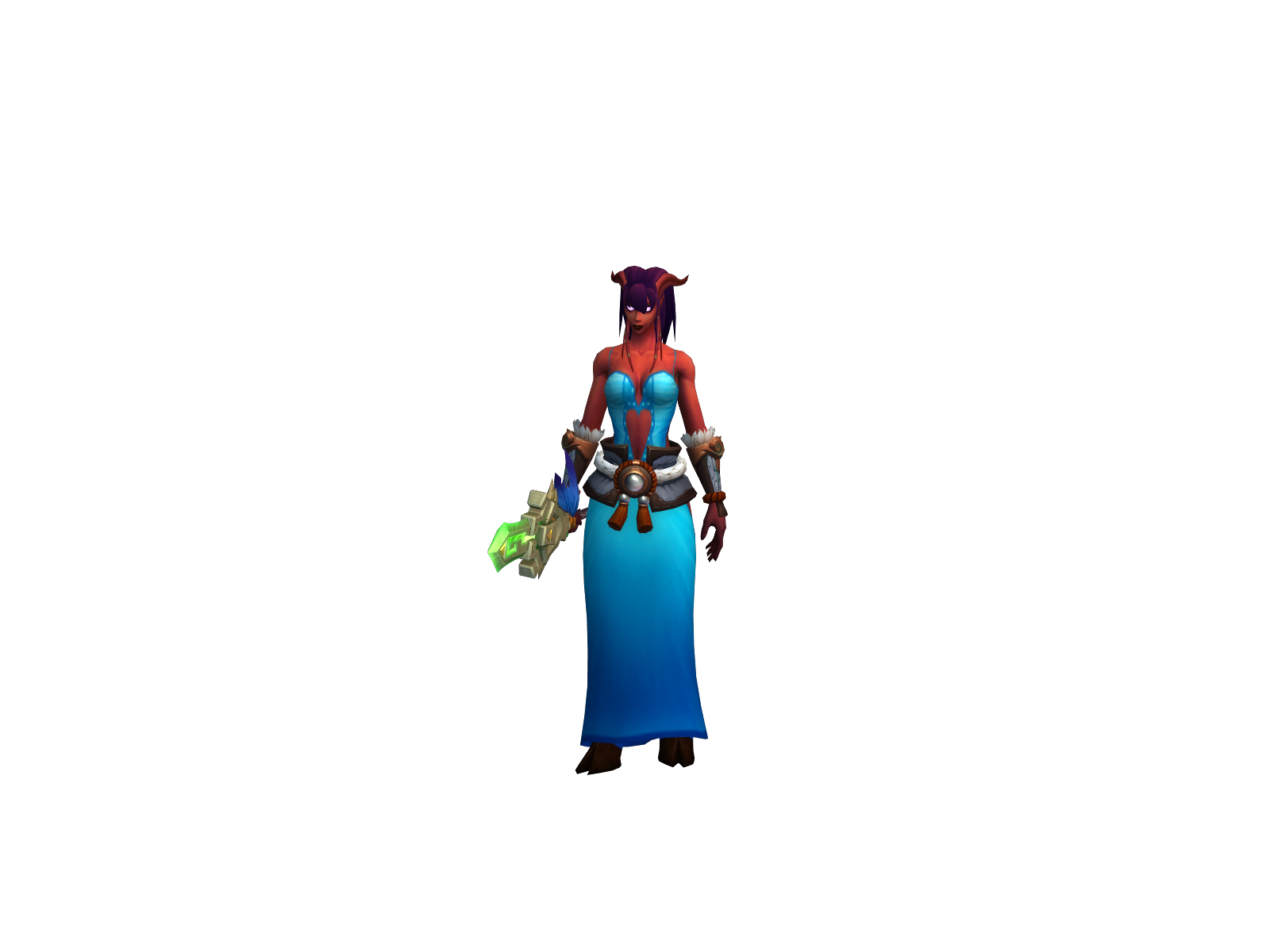 Brazwind 3D character render
