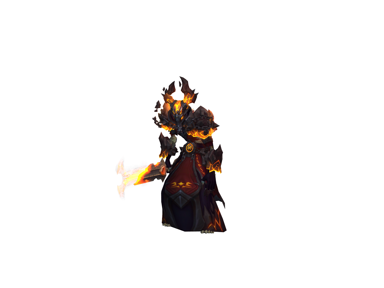 Dårkfyre 3D character render