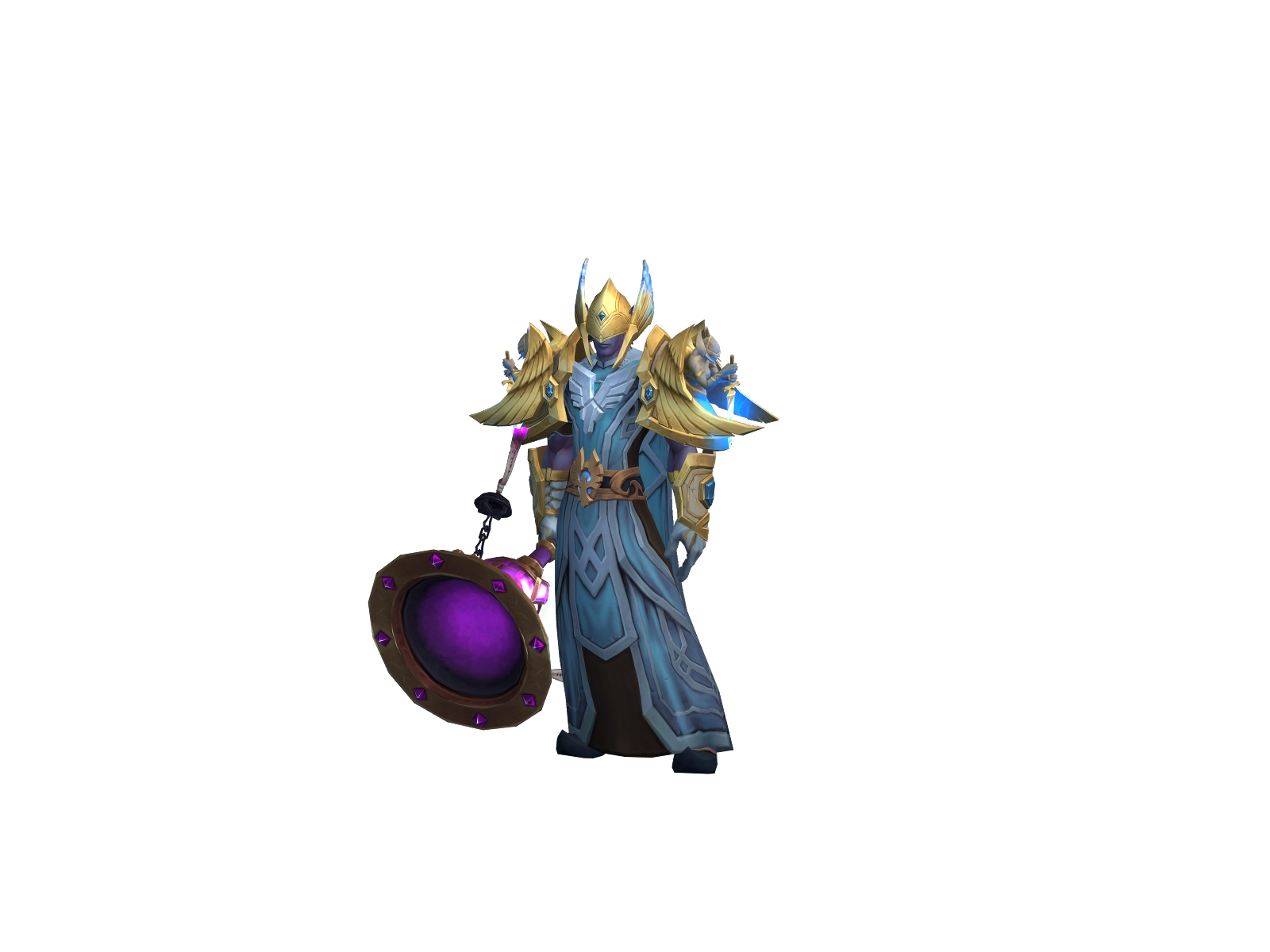Rezkin 3D character render