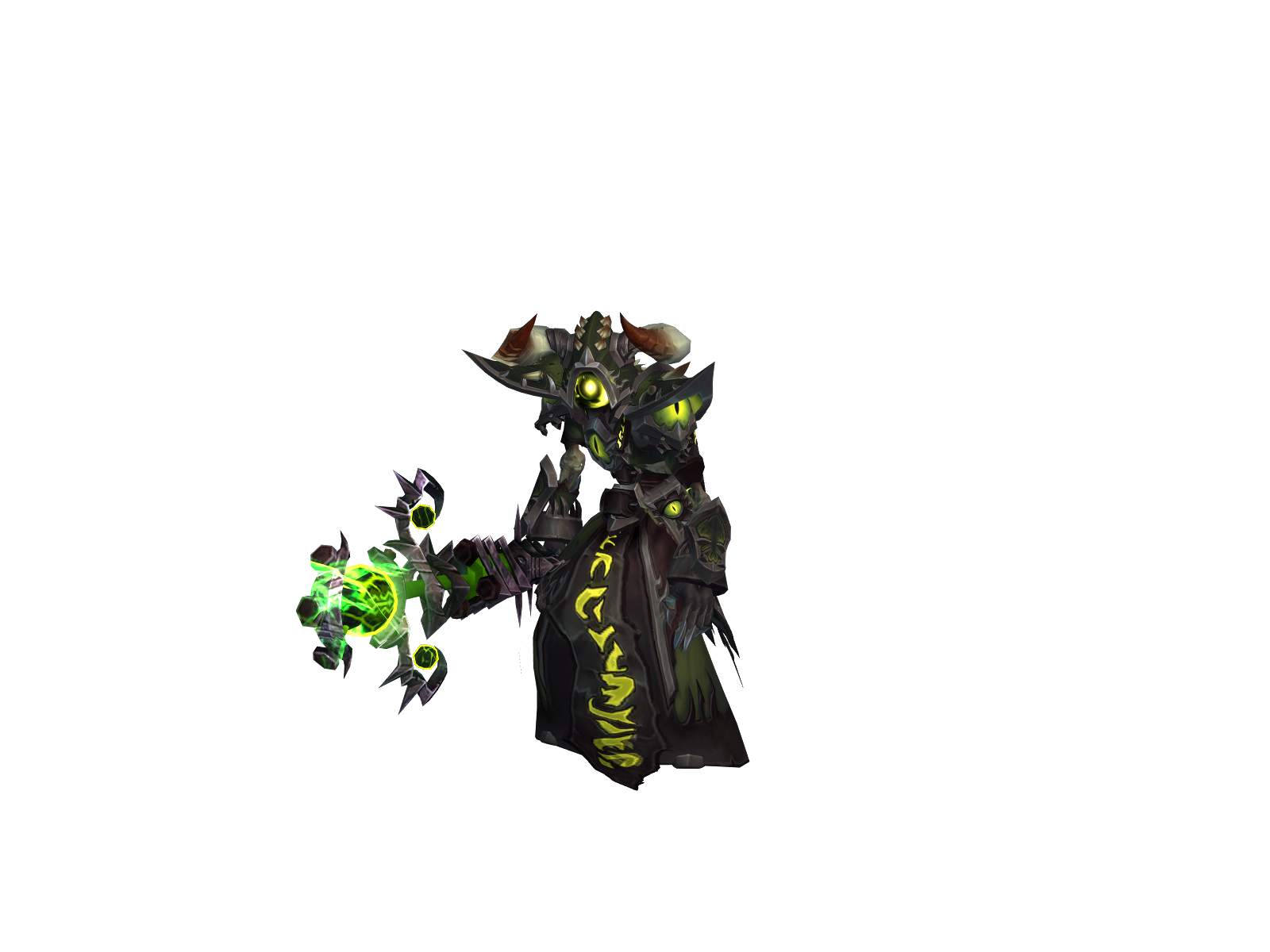 Soulbending 3D character render