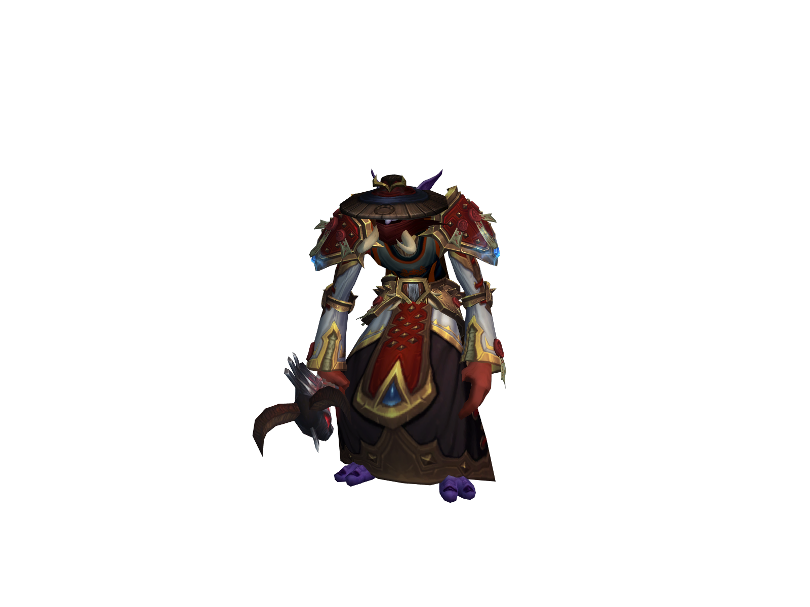 Fabcrab 3D character render