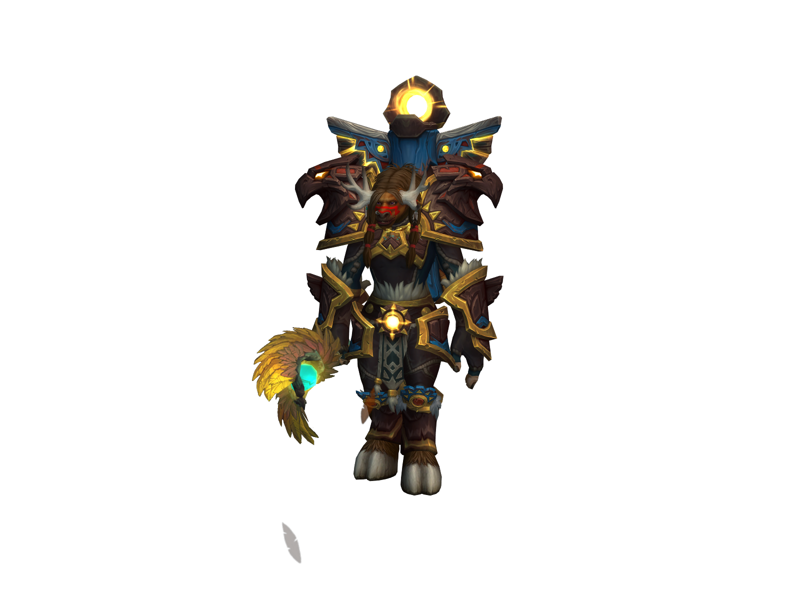 Bullfrog 3D character render
