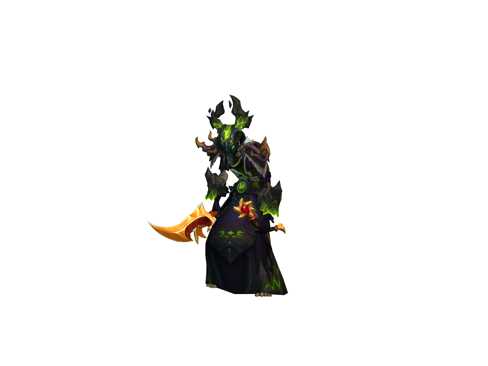 Darkmagishin 3D character render