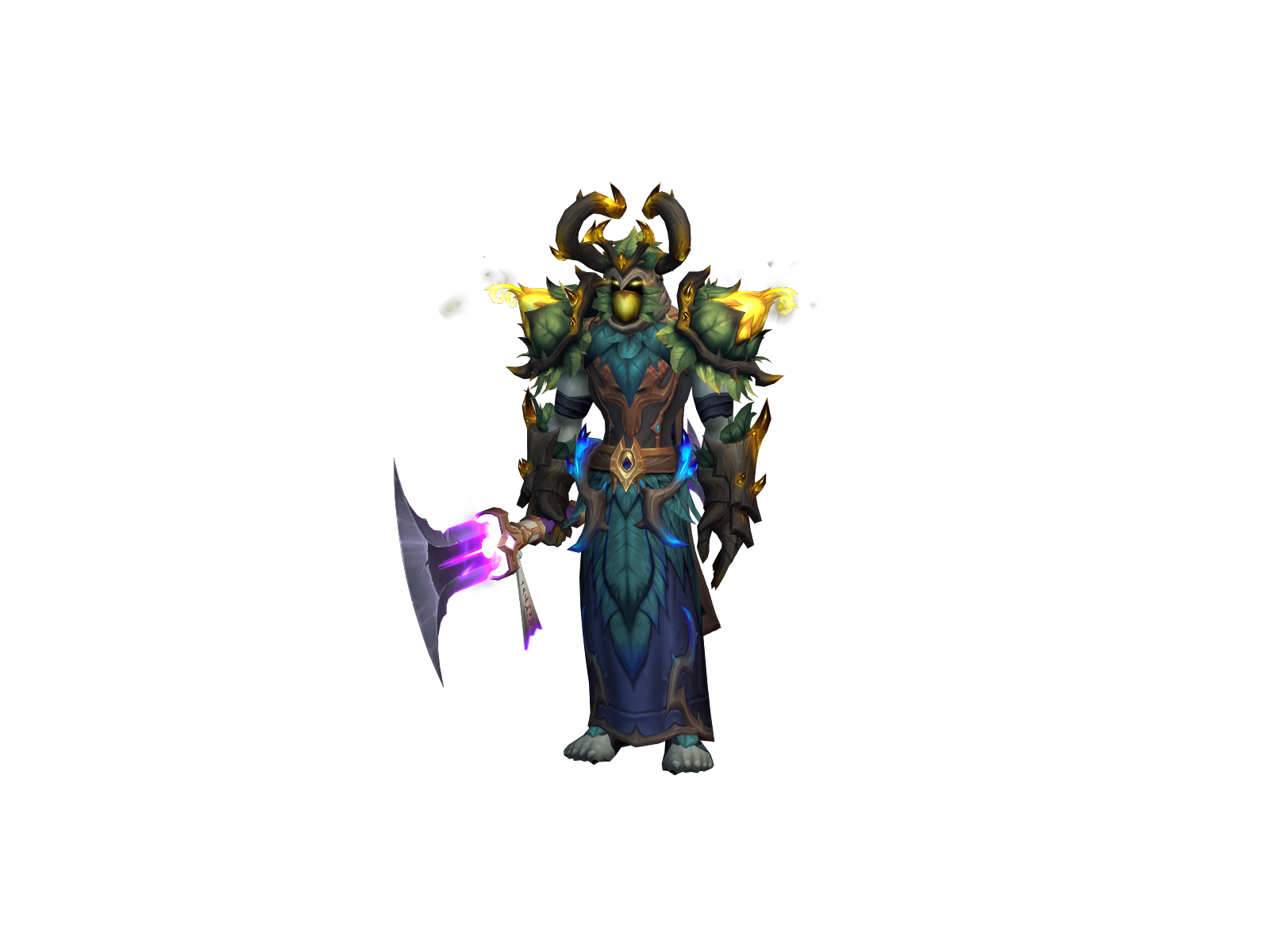 Sleepytree 3D character render