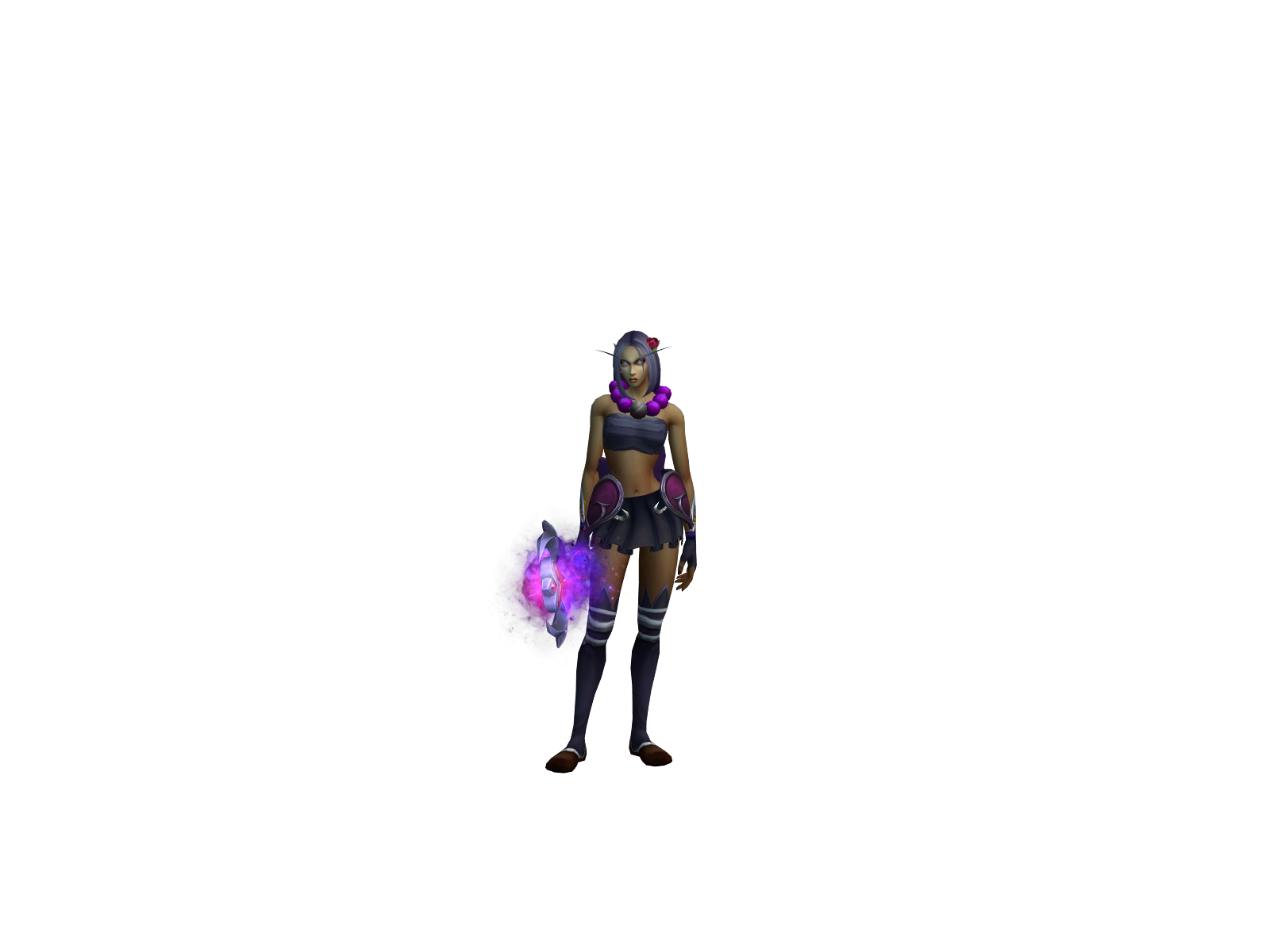 Chevygirl 3D character render