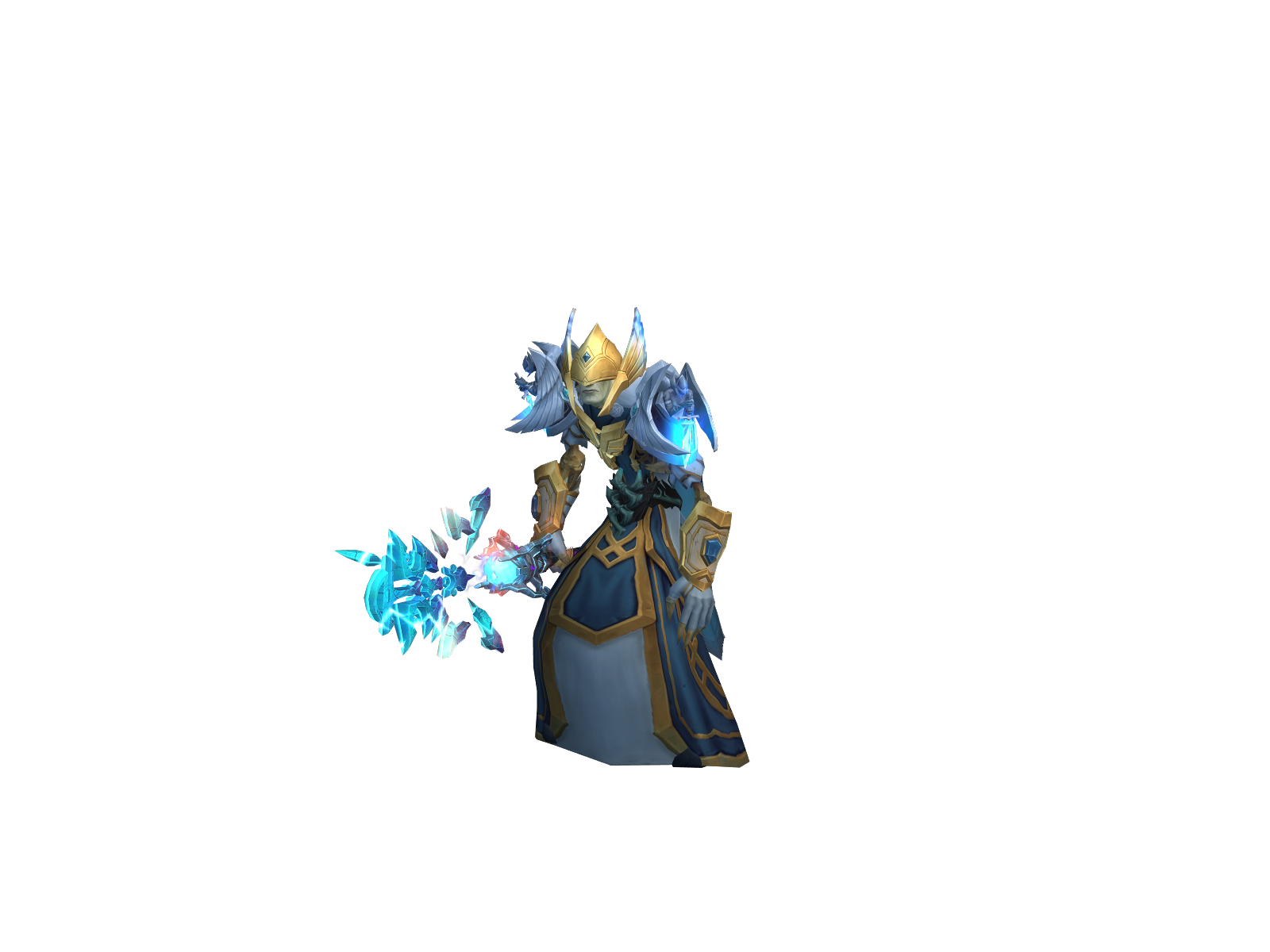 Jésu 3D character render