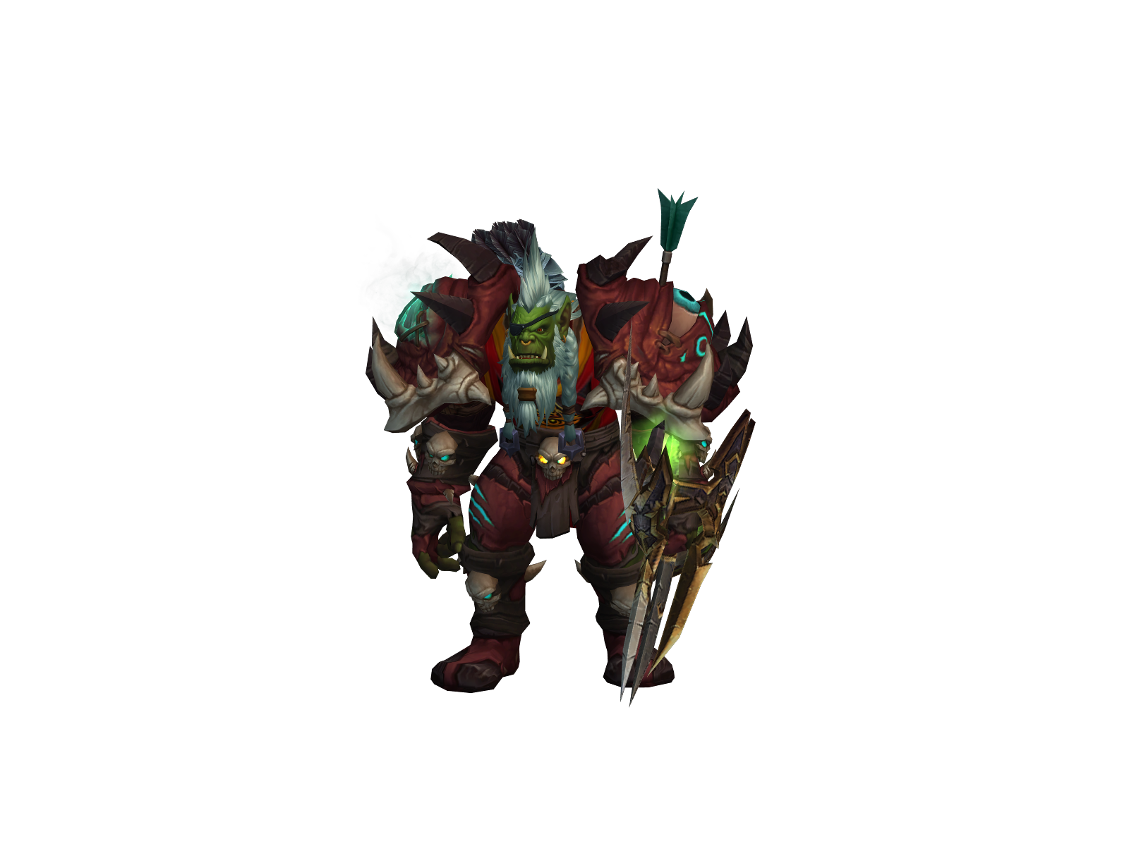 Rohkan 3D character render
