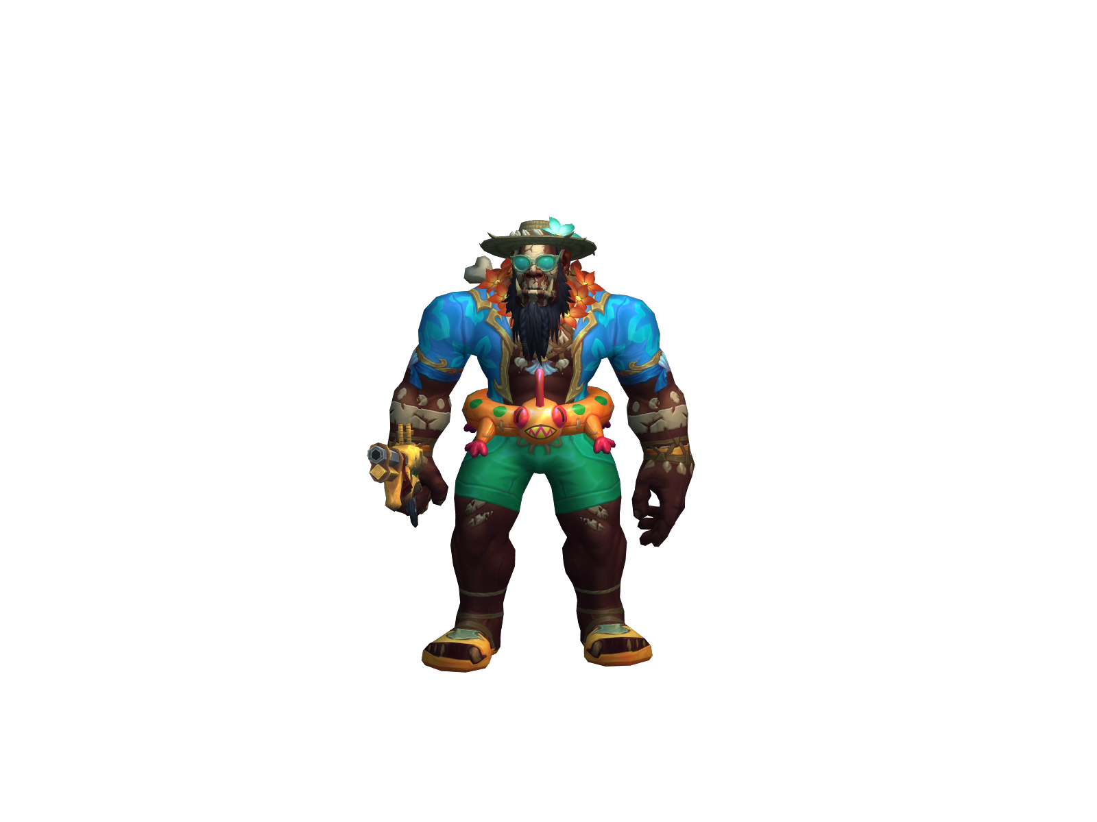 Rhogga 3D character render