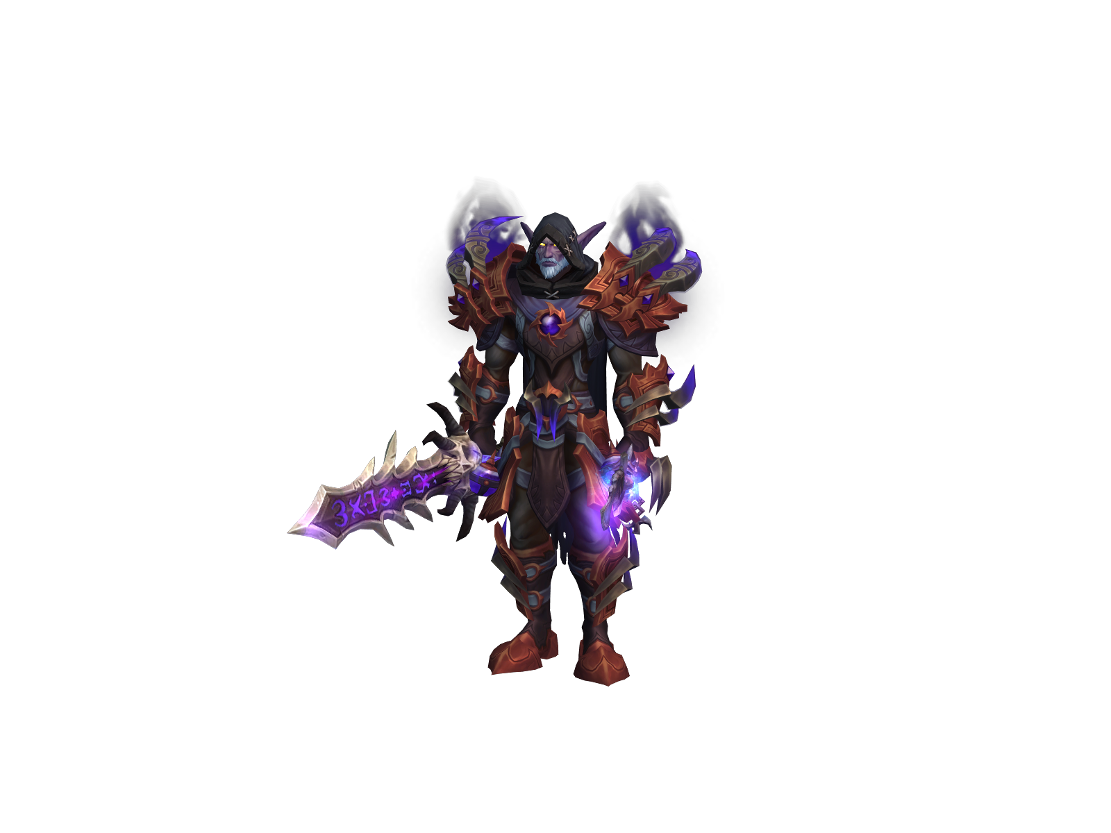 Gromor 3D character render