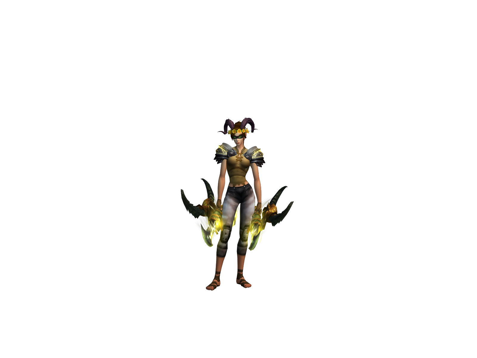 Chivaloca 3D character render