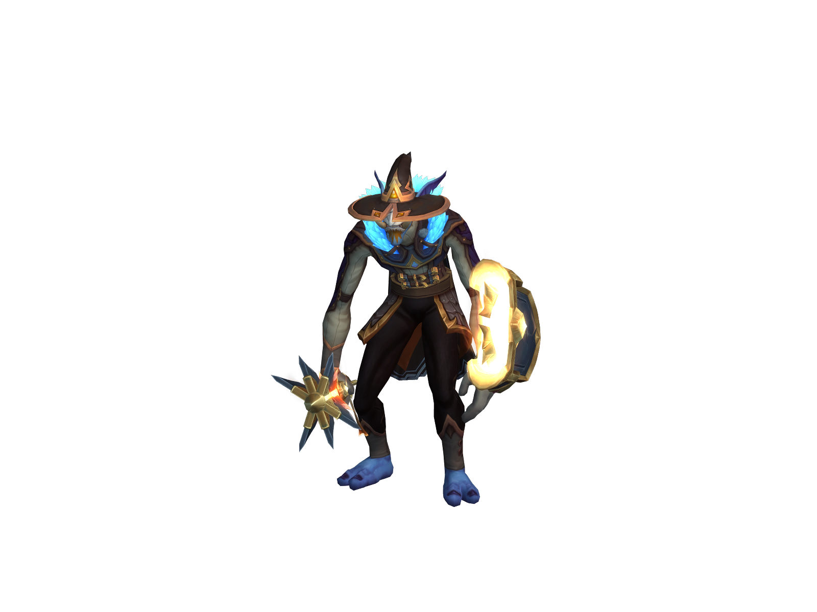 Arkansarark 3D character render
