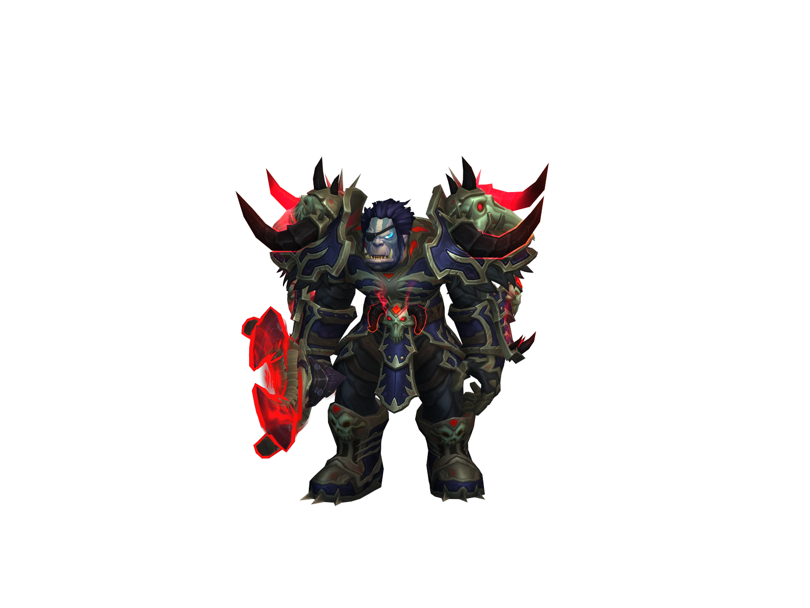Gorêk 3D character render