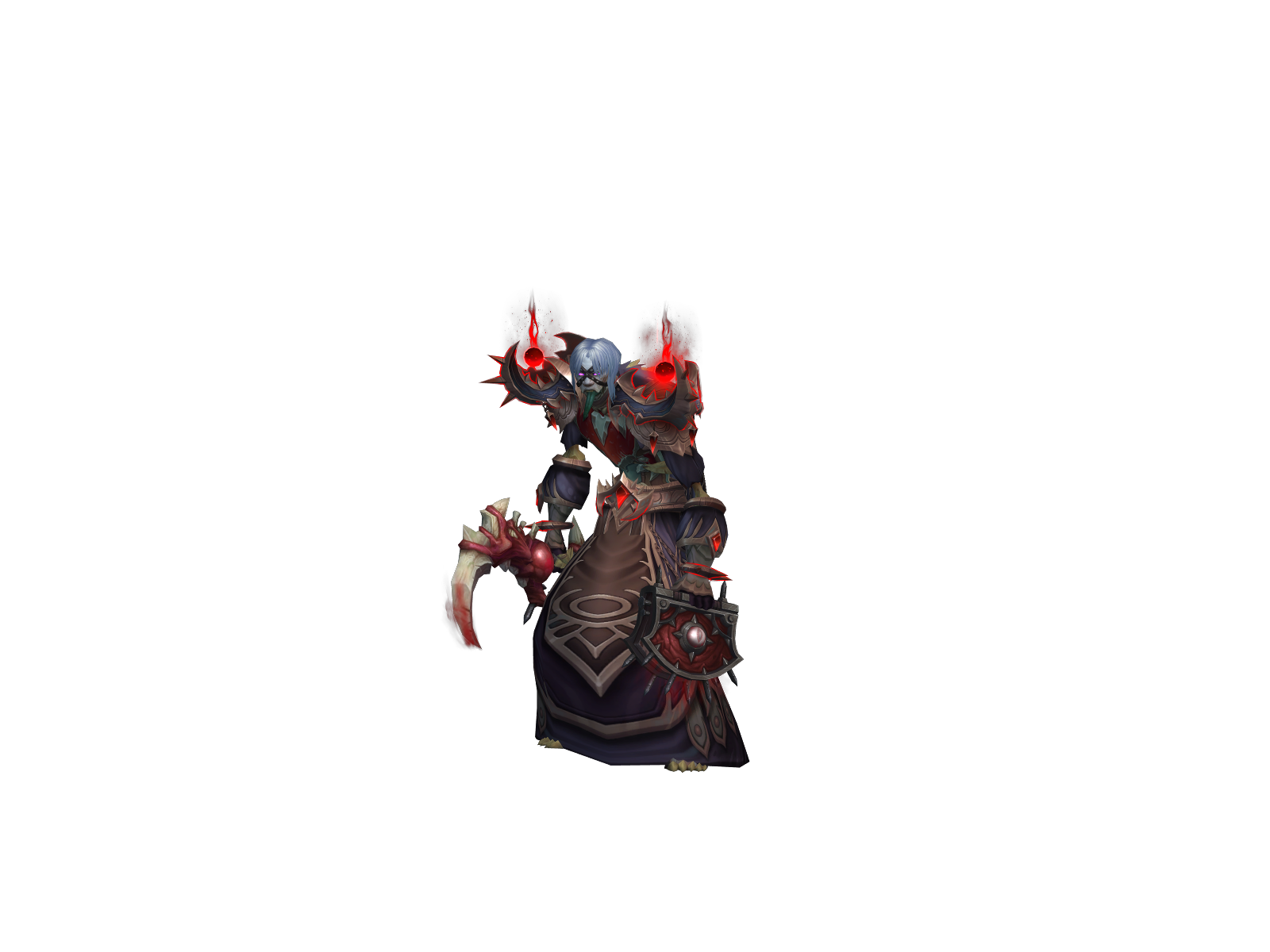 Vyse 3D character render