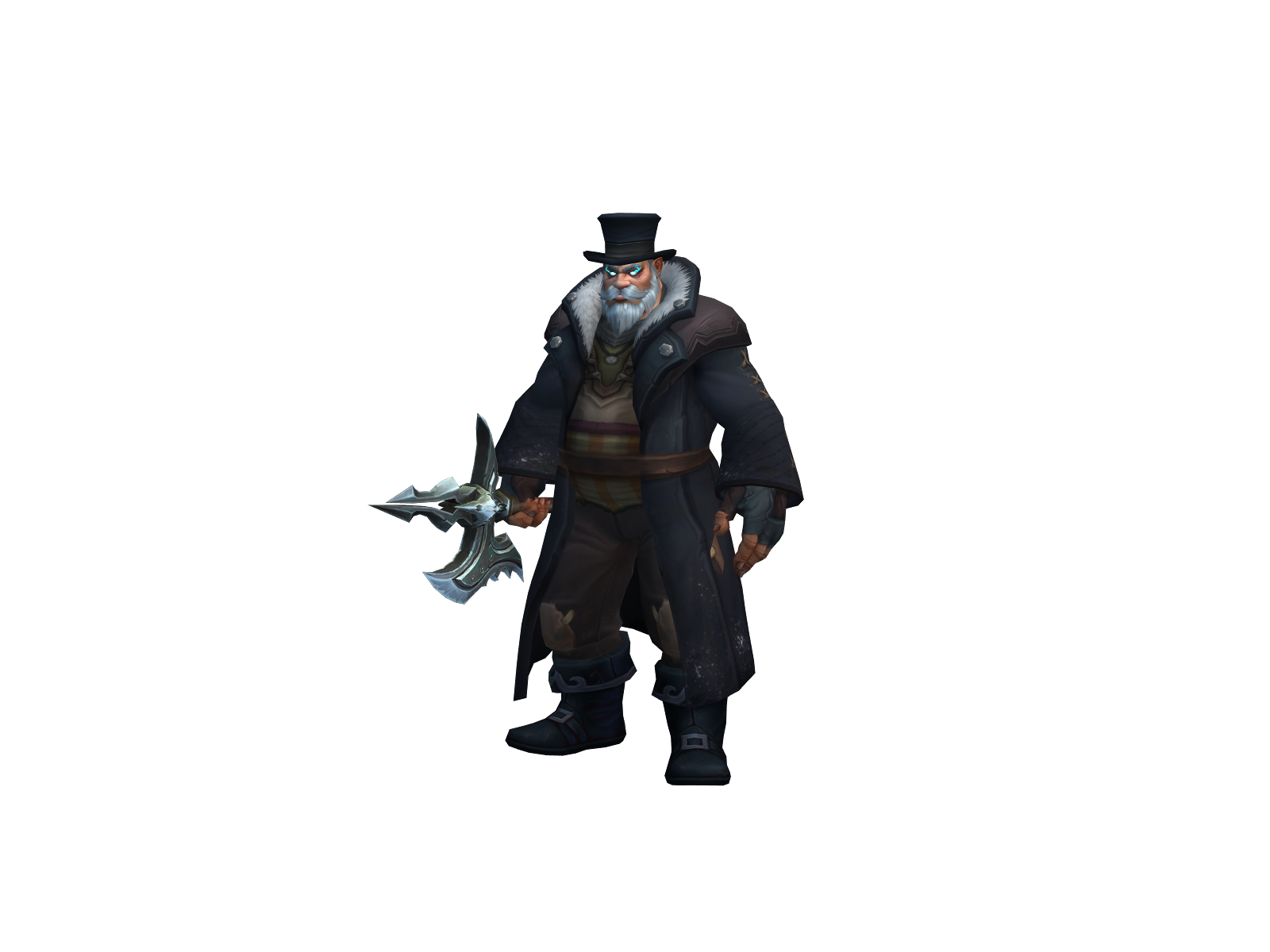 Korven 3D character render